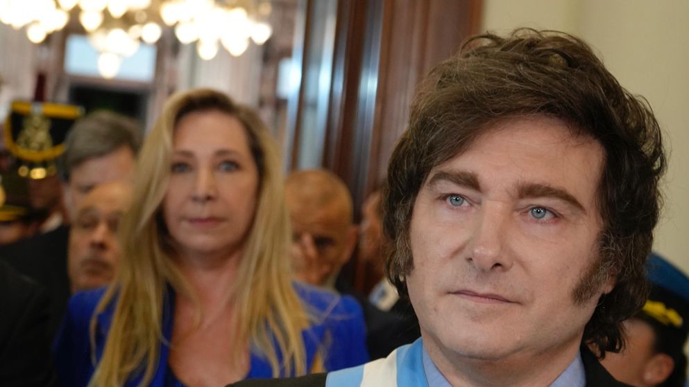 Diego Spagnuolo Karina Milei Javier Milei Martín Menem.