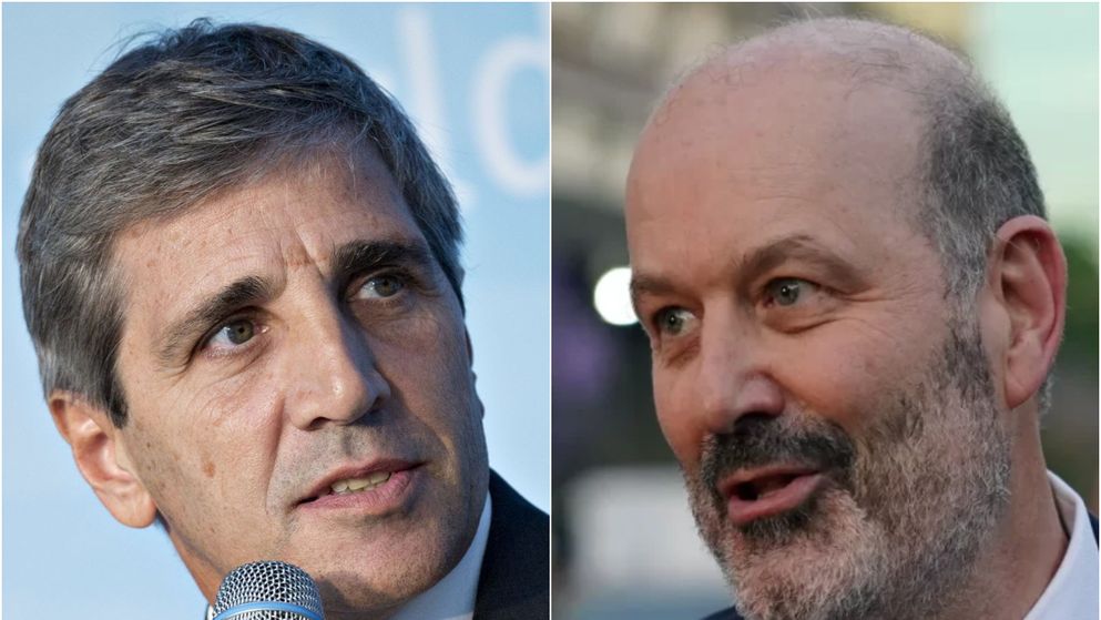 Luis Caputo y Federico Sturzenegger, en disputa.